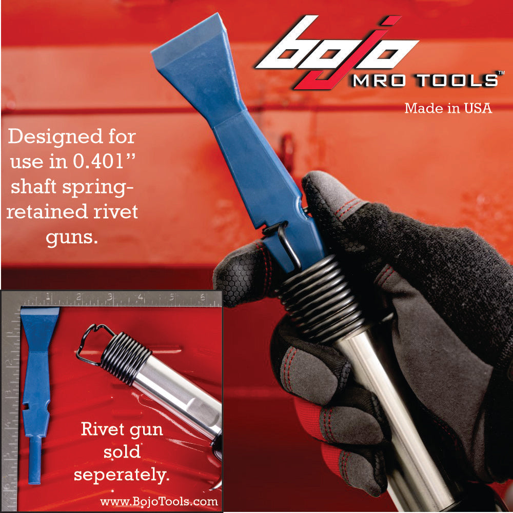 AHS-11-XNGL: 1-1/4" Wide Air Chisel Scraper