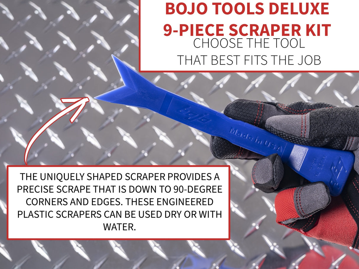 ATH-DS-UNGL: Deluxe 9 Piece Scraper Kit