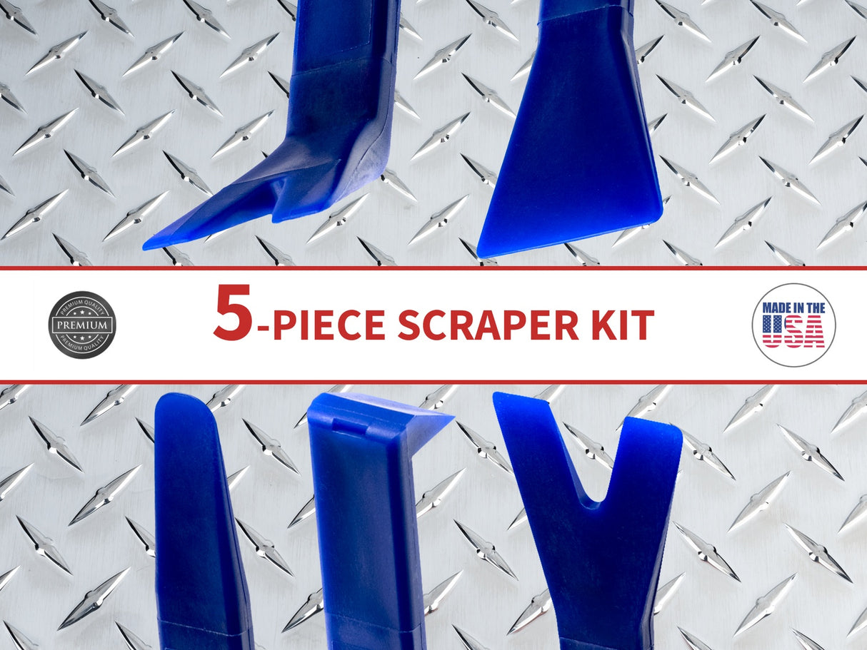 ATH-KUK2F1-UNGL: 5-Piece Prying Tool Kit with F1 Case