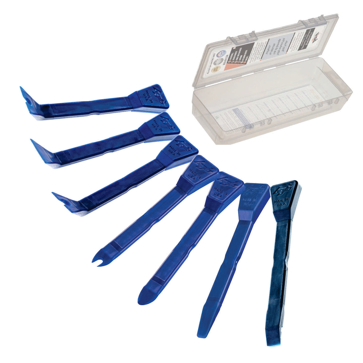 ATH-I7-INTERIOR: 7-Piece Automotive Interior Kit in F1 Toolbox