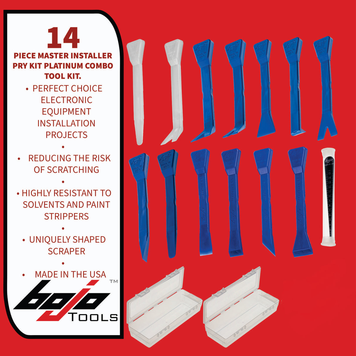 ATH-MPF1-UNGL: 14-Piece Master Installer Pry Kit Platinum Combo Tool Kit