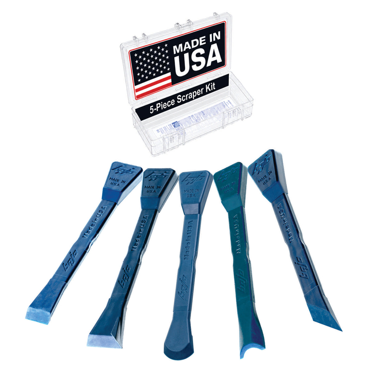 ATH-SUK2F1-XNGL: 5-Piece Scraper Tool Kit in F1 Case
