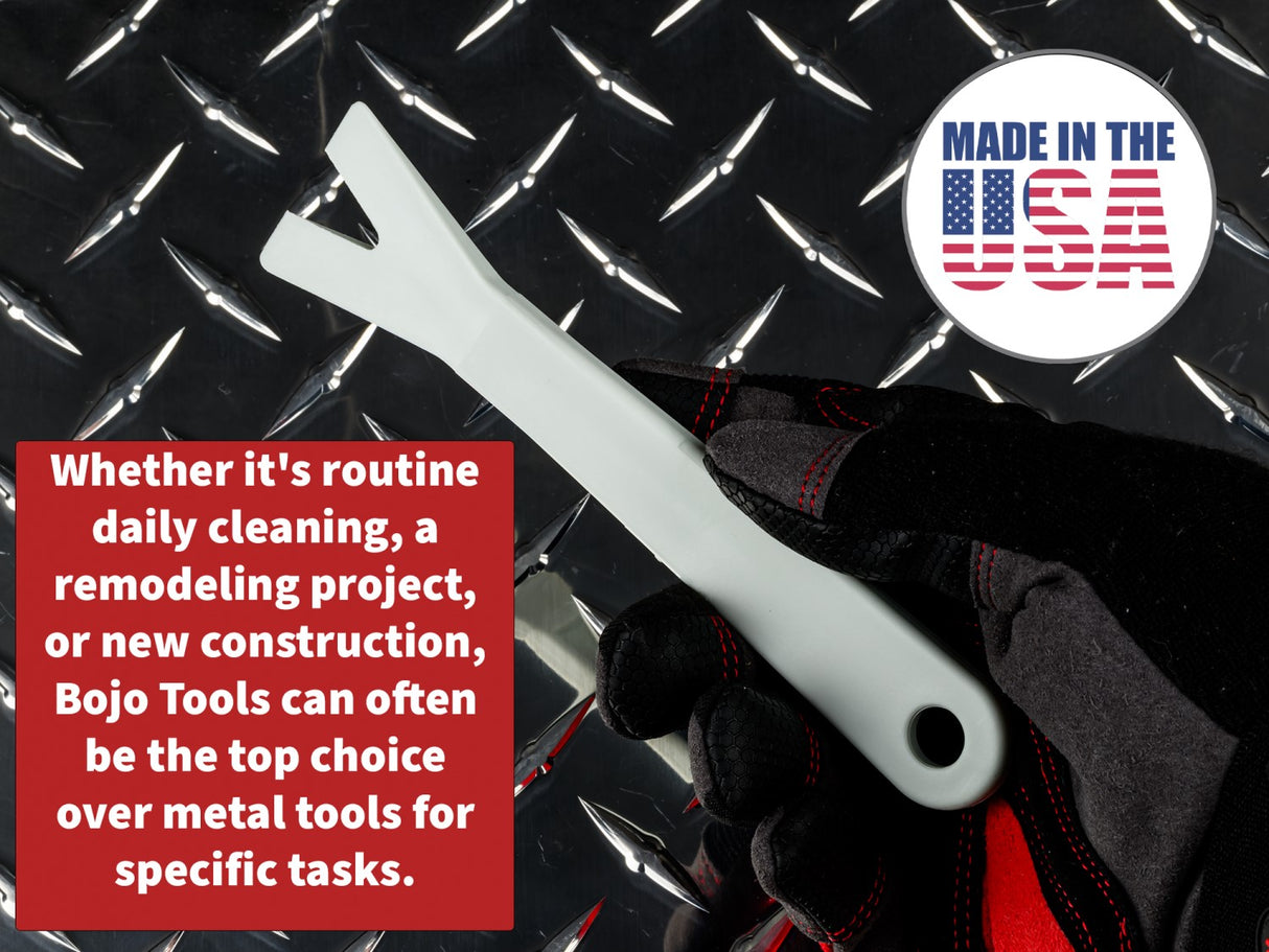 ITH-7-UNGL: Compact Flat Forked Pry Tool