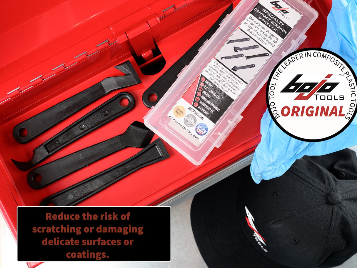 ITH-TPKSUK3-XNGL: 5-Piece Compact Specialty Scraper Kit