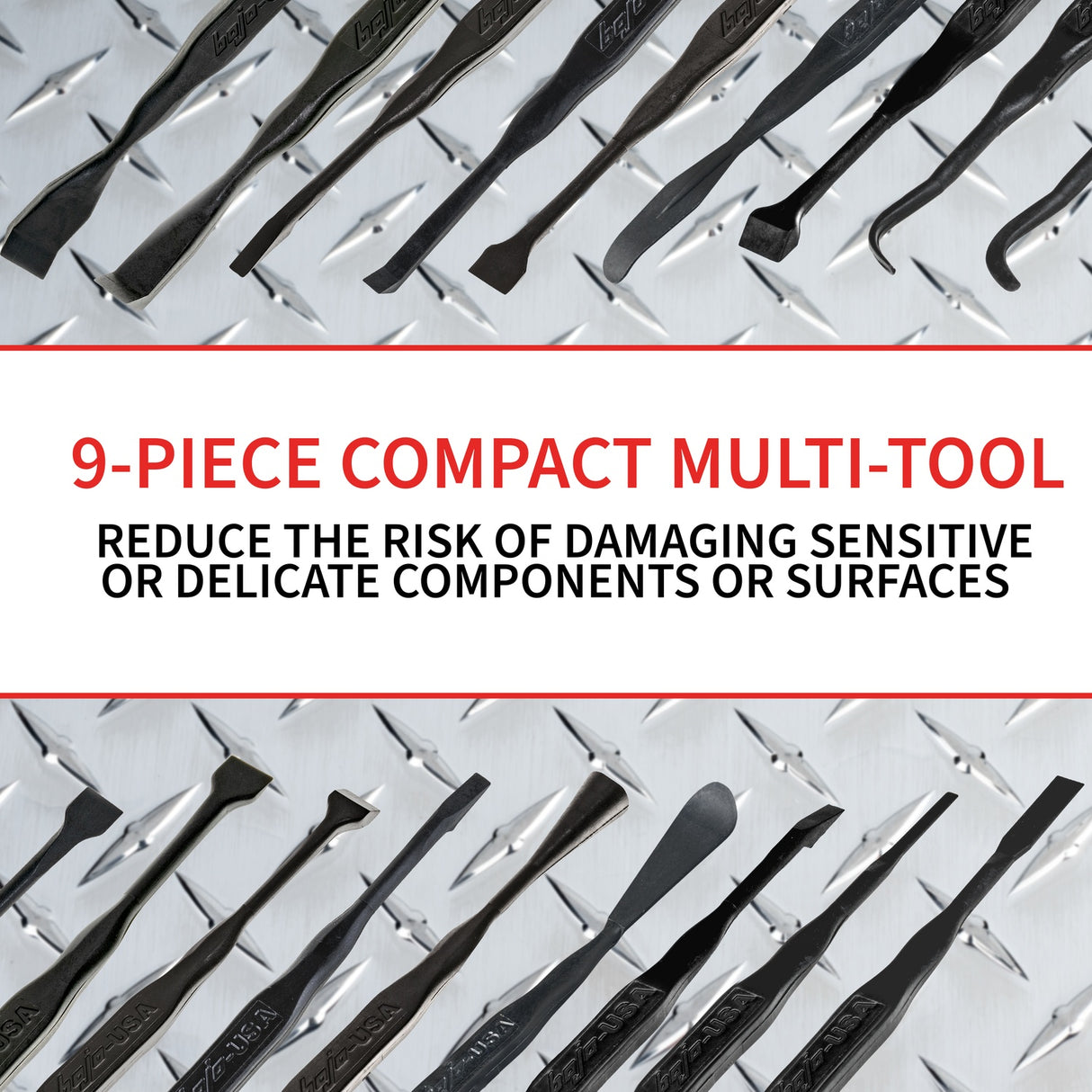 MST2-FPT9-PRY: 9-Piece Compact Multi-Tool F1 Kit