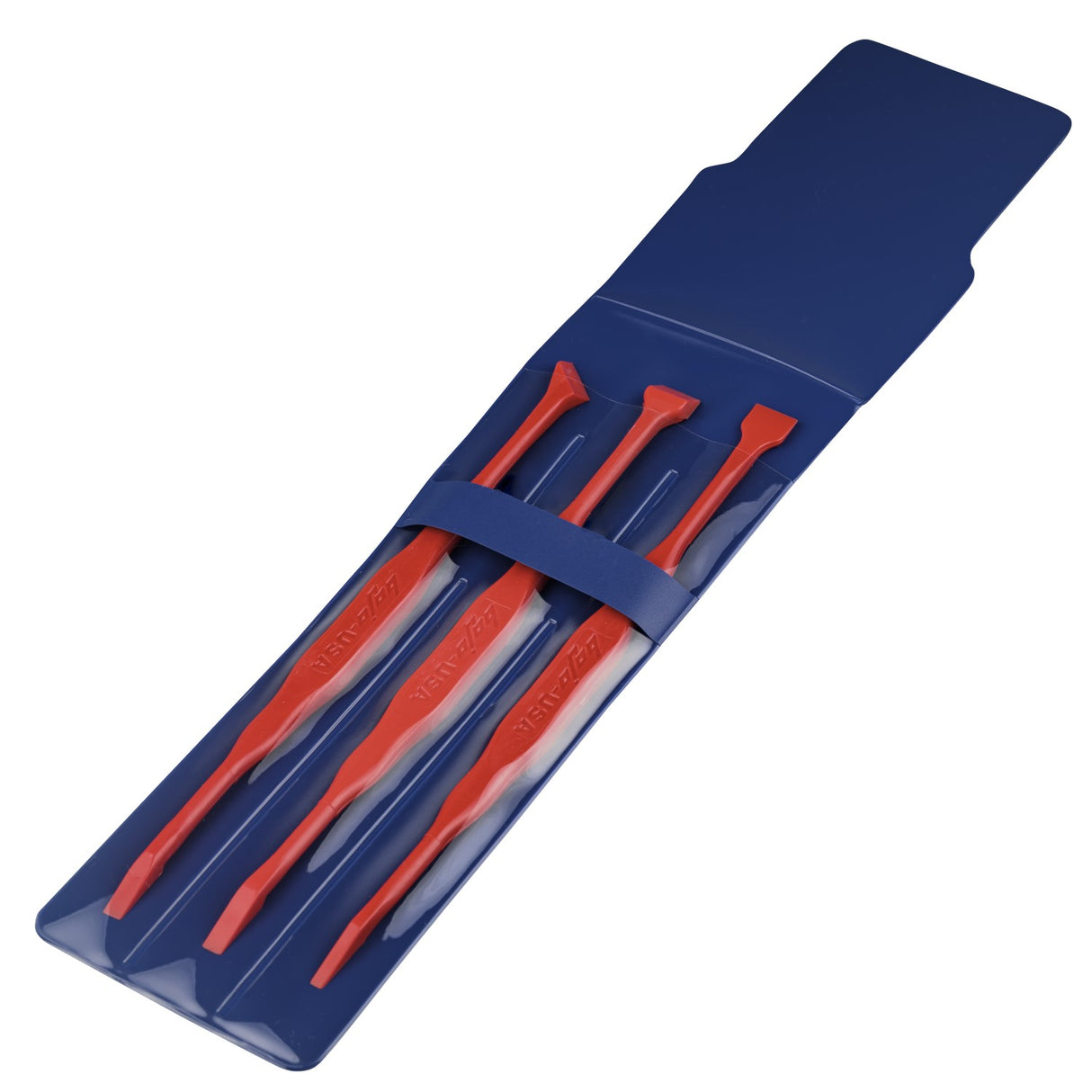 MST2-3KIT3-CEL: 3-Piece Plastic Micro Scraper Tool Kit in Pouch