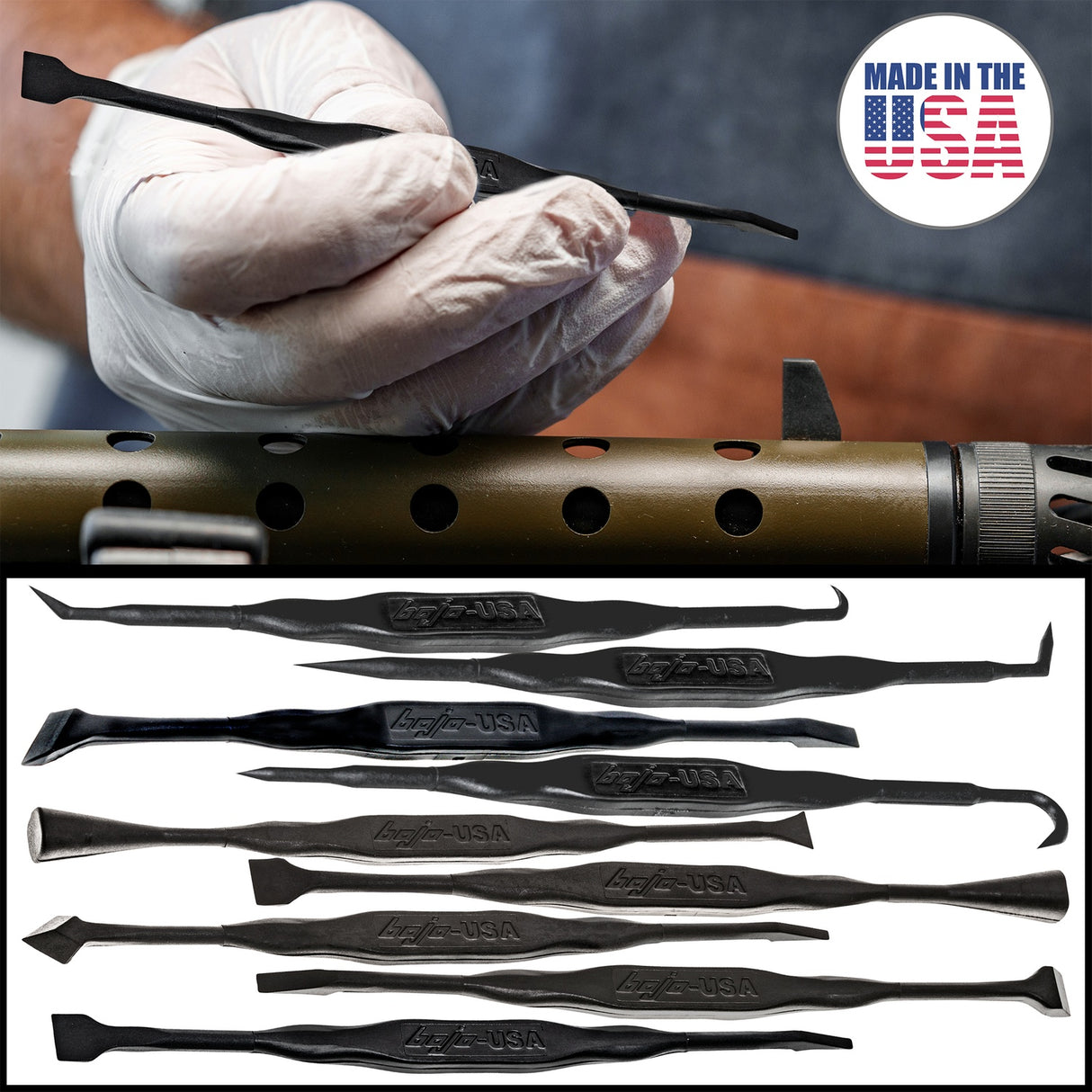 MST2-WPN9-CLN: 9-Piece Equipment Cleaning Tool Kit