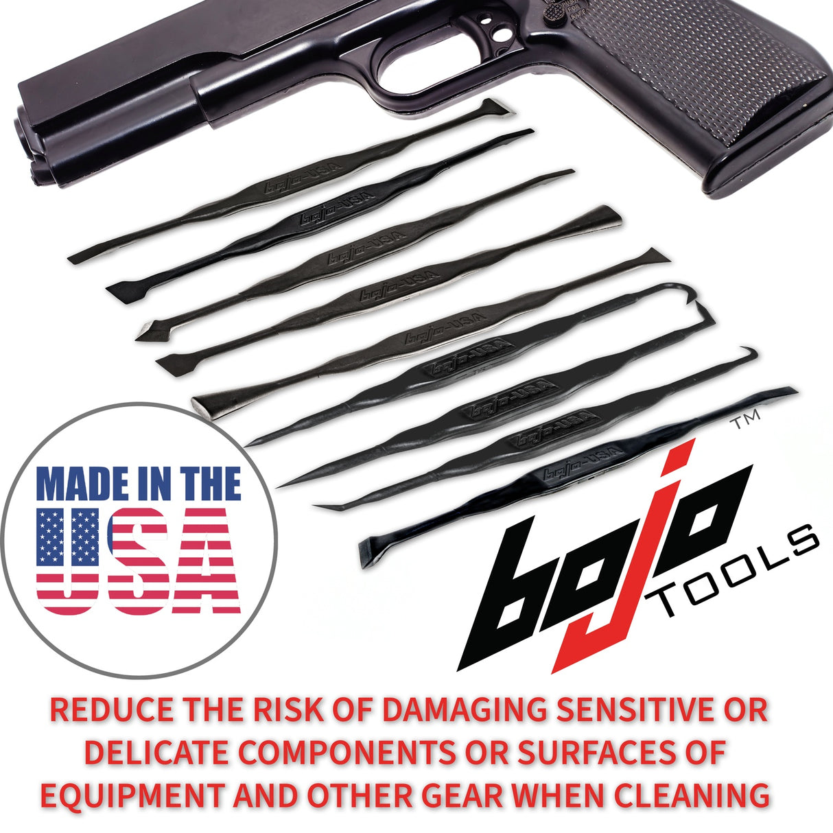 MST2-WPN9-CLN: 9-Piece Equipment Cleaning Tool Kit