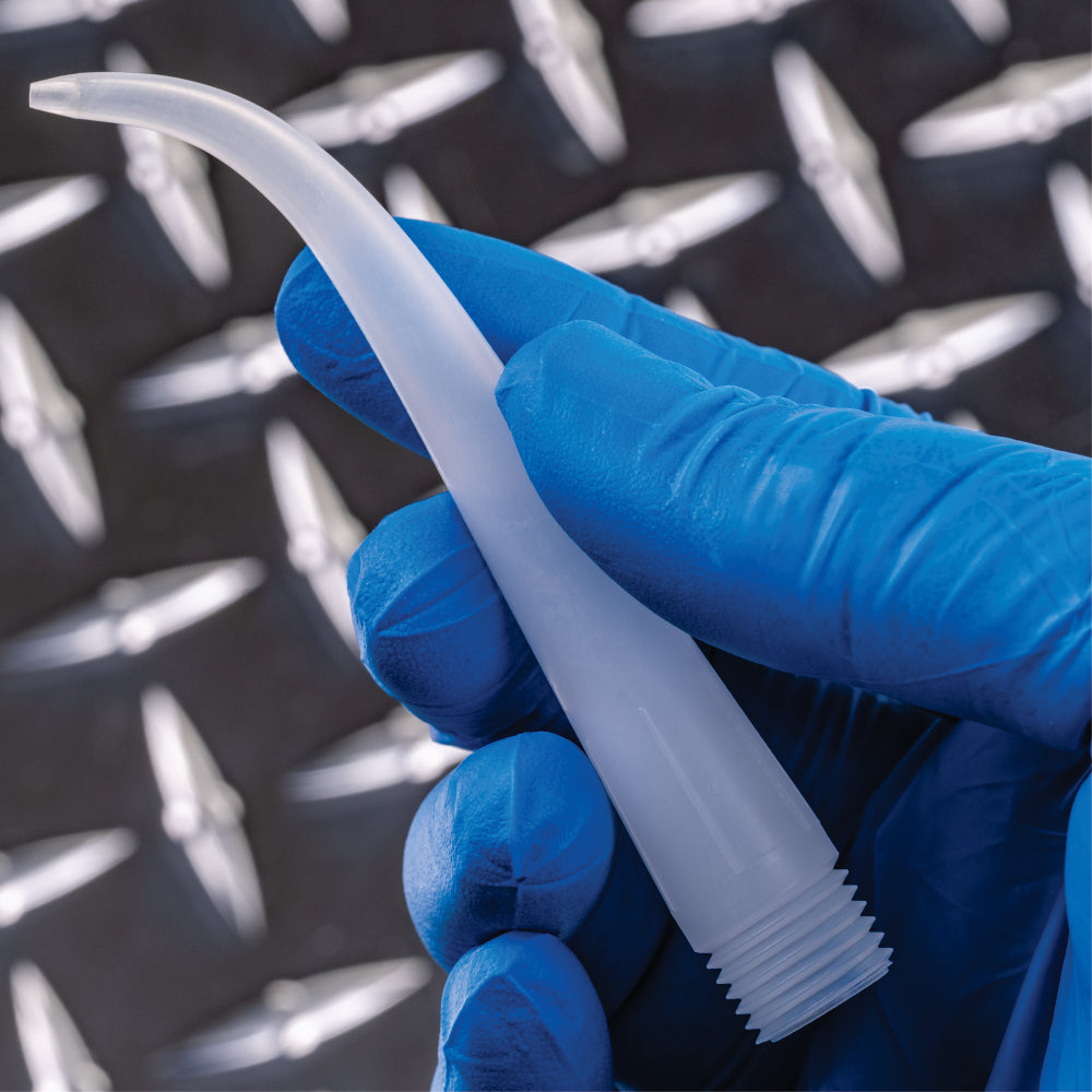 SA-4-Inch-1/16-SAMPLE: 3-Piece 4-Inch Threaded Nozzles with 1/16" Exit Hole Sample Kit