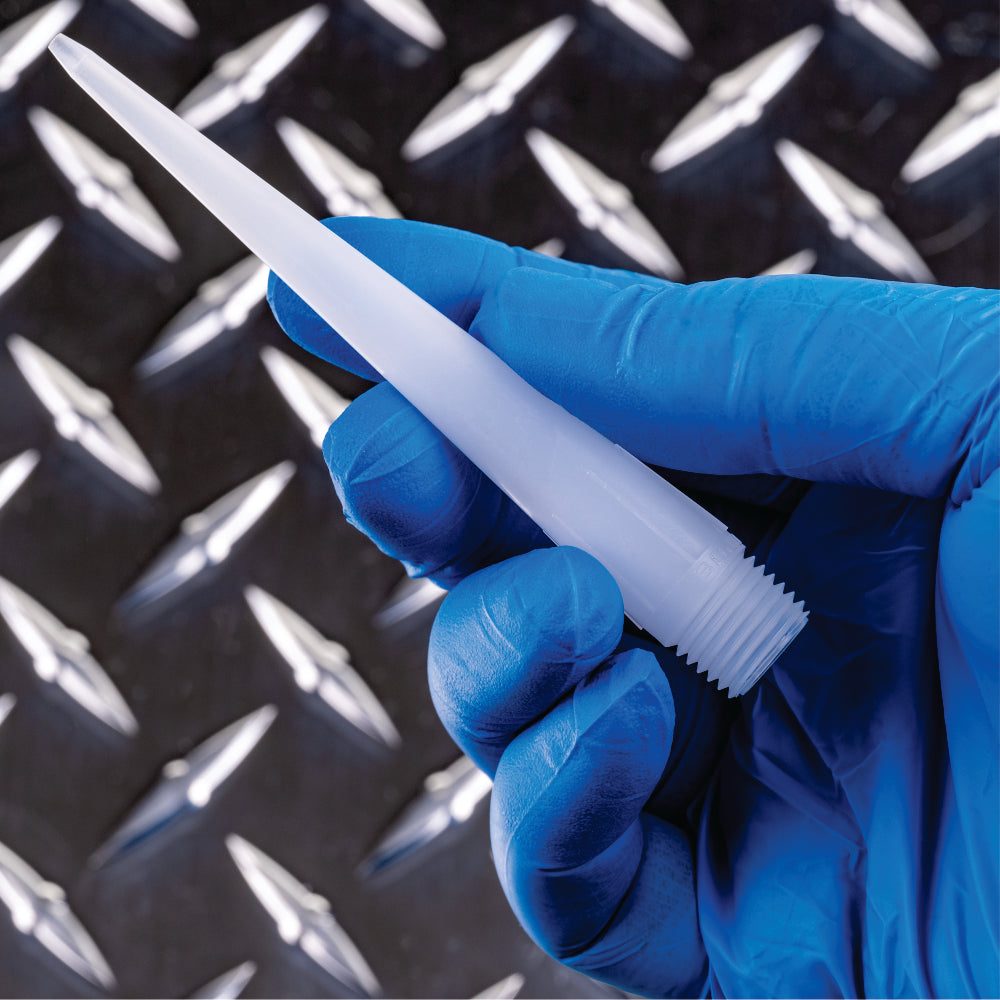 SA-4-Inch-1/16-SAMPLE: 3-Piece 4-Inch Threaded Nozzles with 1/16" Exit Hole Sample Kit