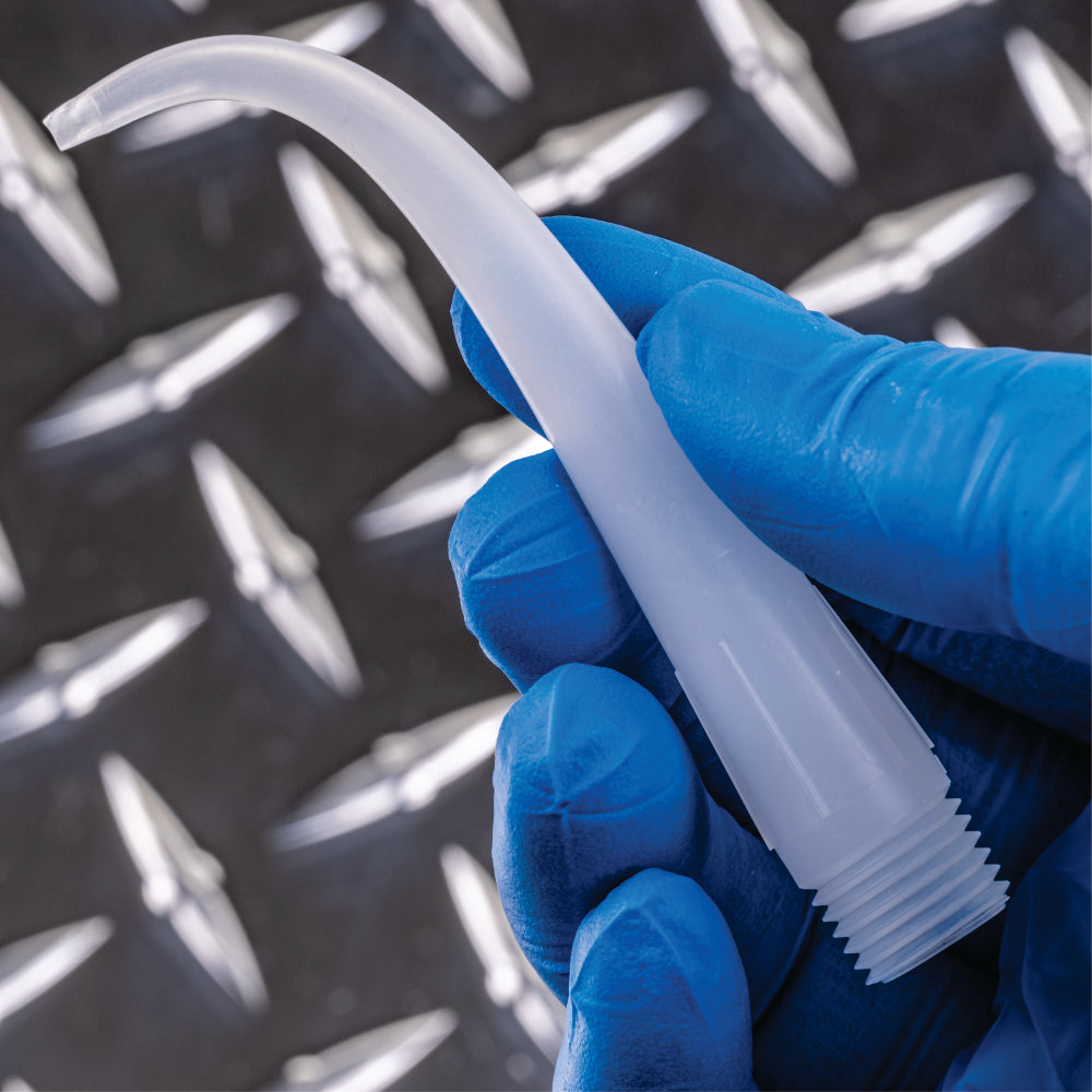 SA-4-Inch-1/16-SAMPLE: 3-Piece 4-Inch Threaded Nozzles with 1/16" Exit Hole Sample Kit