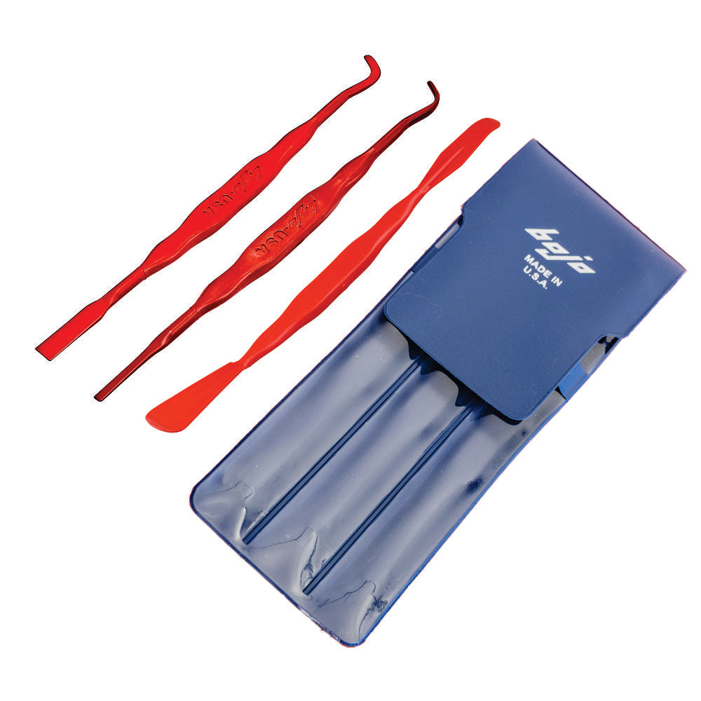 SAT2-3KIT-CEL: 3-Piece Seal Applicators & Sealant Smoothing Plastic Tool Kit in Pouch