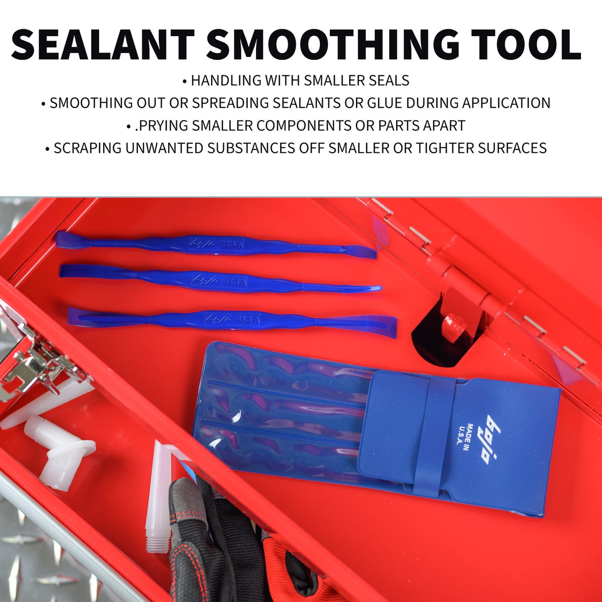 SST2-3KUK-UNGL: 3-Piece Sealant Smoothing Tool Kit in Pouch