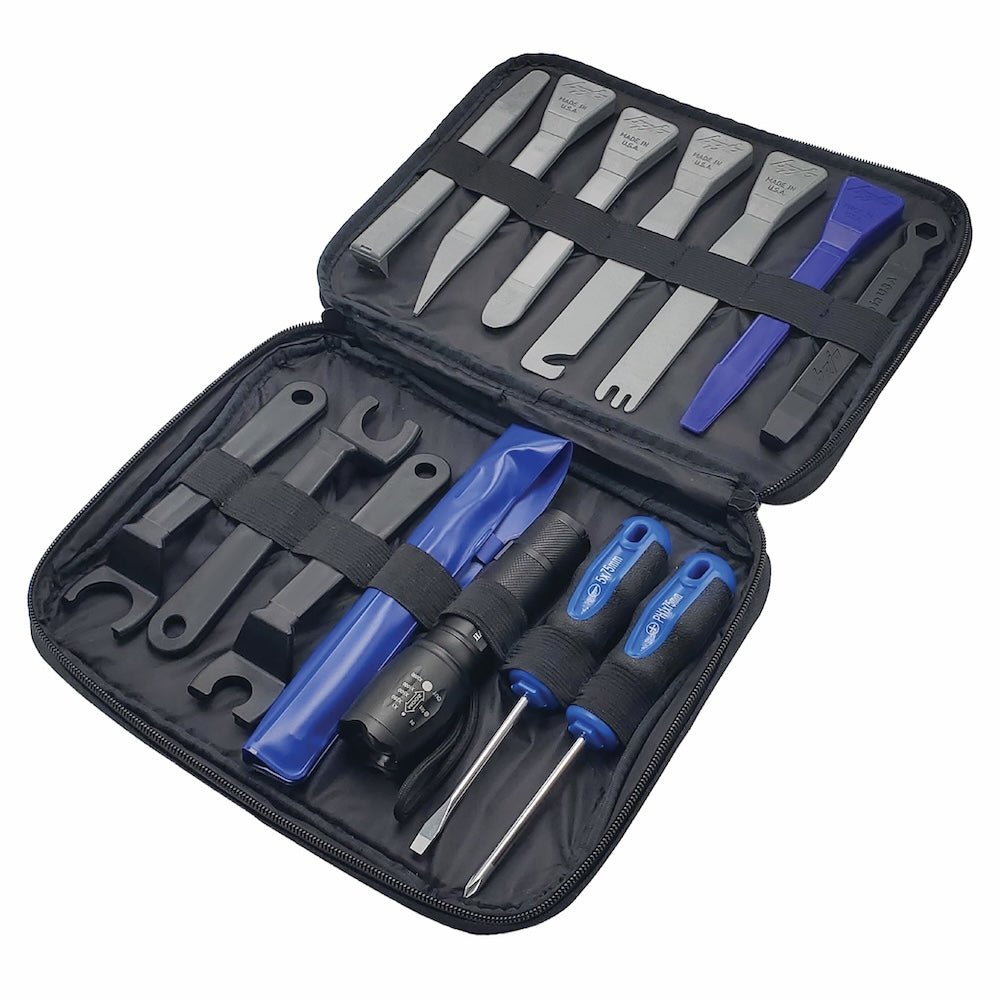 ZB-M14-WHT-BLK - Bojo Tools 16-Piece Wire Harness Tool Kit