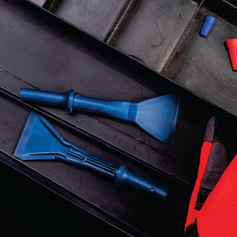 Image of AHSQD-110-XNGL: 1-1/2" Wide Shallow Air Chisel Scraper Tool