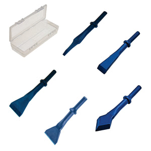 AHSQD-SUK-XNGL: 5-Piece Air Chisel Scraper Kit