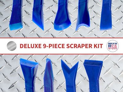 ATH-DS-UNGL: Deluxe 9 Piece Scraper Kit