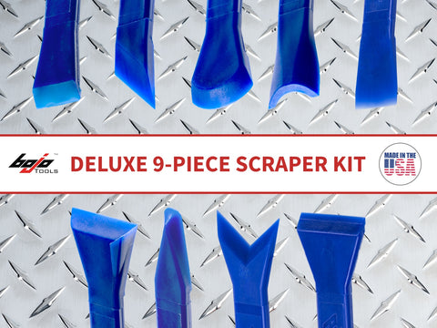 Image of ATH-DSF1-UNGL: Deluxe 9-Piece Scraper Kit in F1 Cases