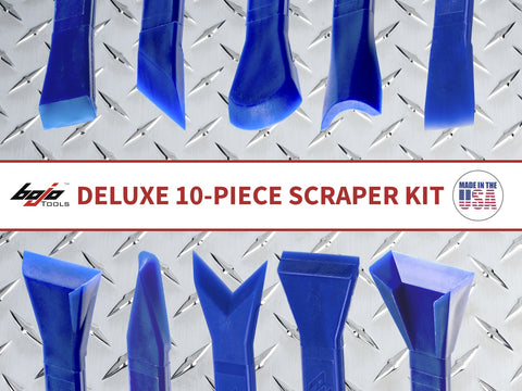 Image of ATH-DS2F1-UNGL: Deluxe 10-Piece Scraper Kit in F1 Cases