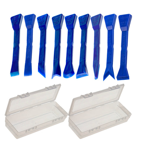 Image of ATH-DSF1-UNGL: Deluxe 9-Piece Scraper Kit in F1 Cases