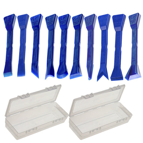 Image of ATH-DS2F1-UNGL: Deluxe 10-Piece Scraper Kit in F1 Cases