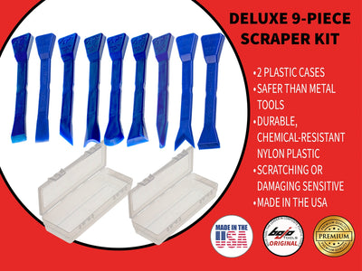 ATH-DS-UNGL: Deluxe 9 Piece Scraper Kit