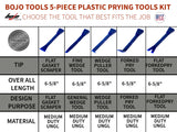 ATH-KUK-UNGL: 5-Piece Prying Tool Kit