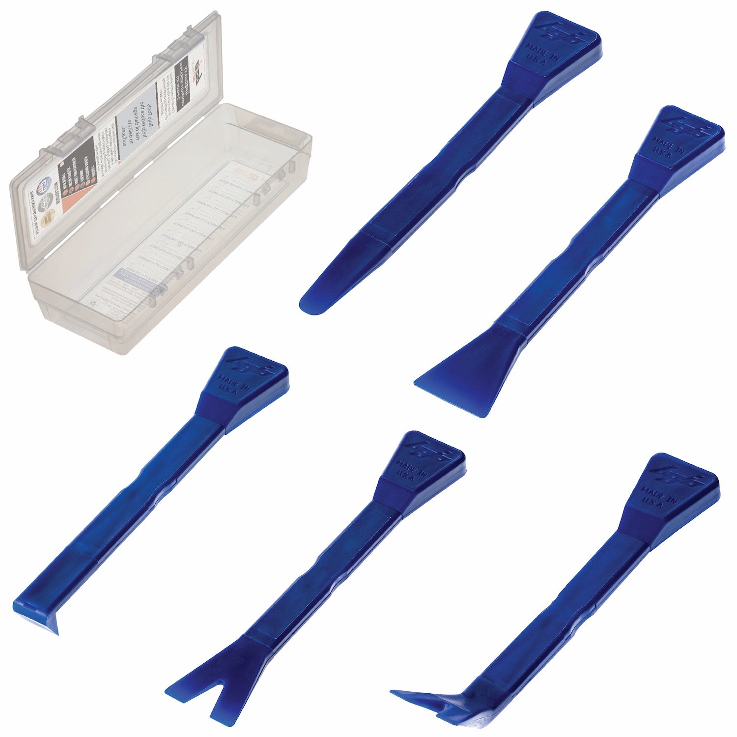 ATH-KUK2F1-UNGL: 5-Piece Prying Tool Kit with F1 Case – Bojo Tools