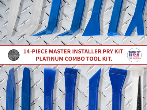 Image of ATH-MPF1-UNGL: 14-Piece Master Installer Pry Kit Platinum Combo Tool Kit