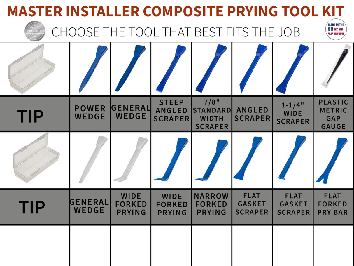 ATH-MPF1-UNGL: 14-Piece Master Installer Pry Kit Platinum Combo Tool Kit