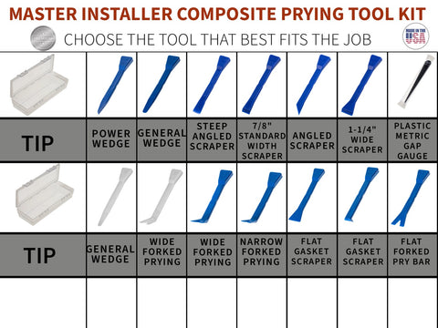 Image of ATH-MPF1-UNGL: 14-Piece Master Installer Pry Kit Platinum Combo Tool Kit