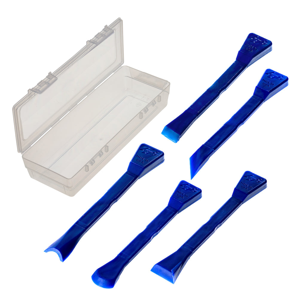 ATH-SUK2F1-UNGL: 5-Piece Scraper Tool Kit in F1 Case – Bojo Tools