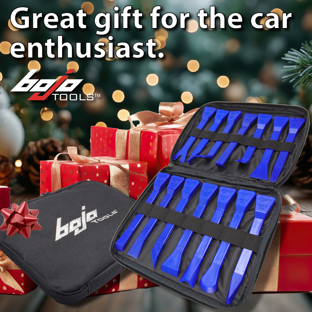 ZB-M9-AIP-BLK: 9-Piece Automotive Interior Pry Tool Kit in Zipper Bag