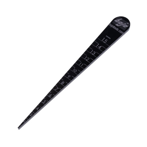 Image of GTR-M-PMMA-BK: Plastic Metric Gap Gauge Tool - (Black)