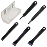 ITH-TPKSUK2-XNGL: 5-Piece Compact Straight Edge Scraper Kit