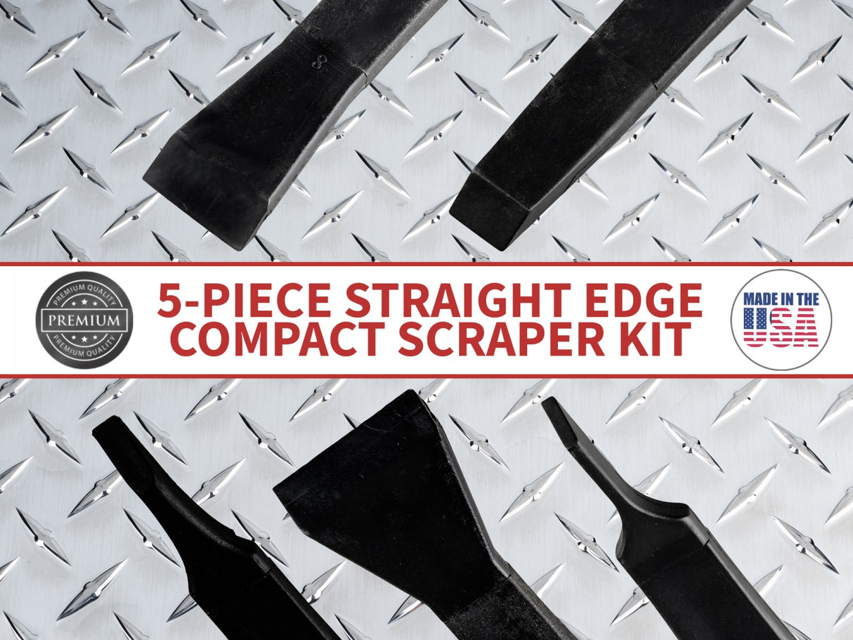 ITH-TPKSUK2-XNGL: 5-Piece Compact Straight Edge Scraper Kit