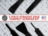 ITH-TPKSUK2-XNGL: 5-Piece Compact Straight Edge Scraper Kit