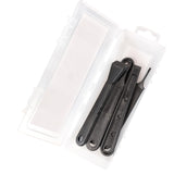 ITH-TPKSUK2-XNGL: 5-Piece Compact Straight Edge Scraper Kit