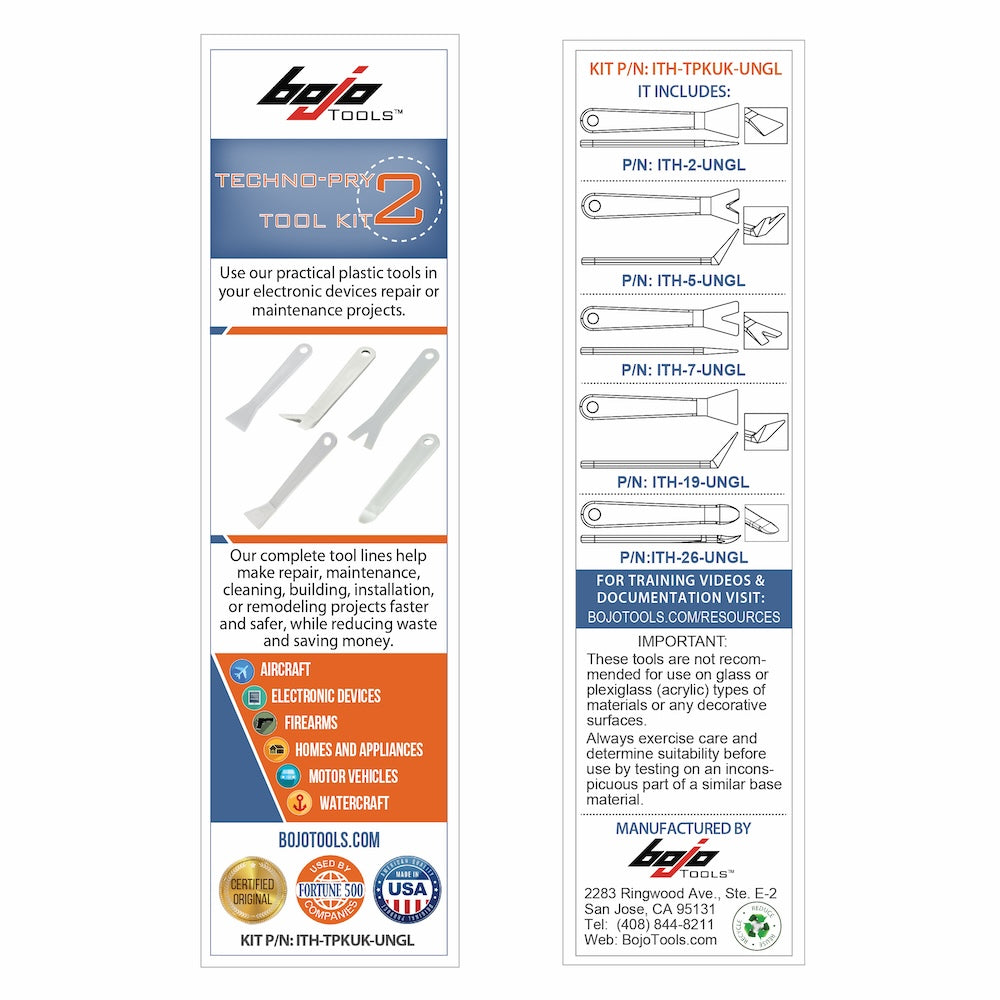 ITH-TPKUK-UNGL: Compact Techno-Pry Tool Kit