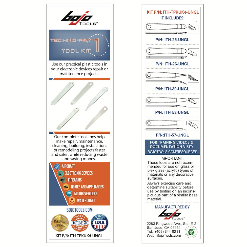 ITH-TPKUK4-UNGL: Compact Techno-Pry Tool Kit