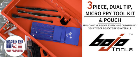 Image of MPT2-3KIT-XNGL: 3-Piece Micro Pry Tool Kit in Pouch