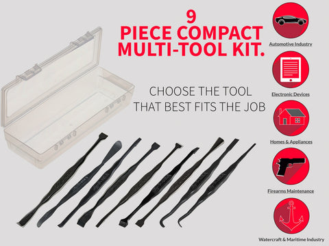 Image of MPT2-FPT9-PRY: 9-Piece Compact Multi-Tool F1 Kit