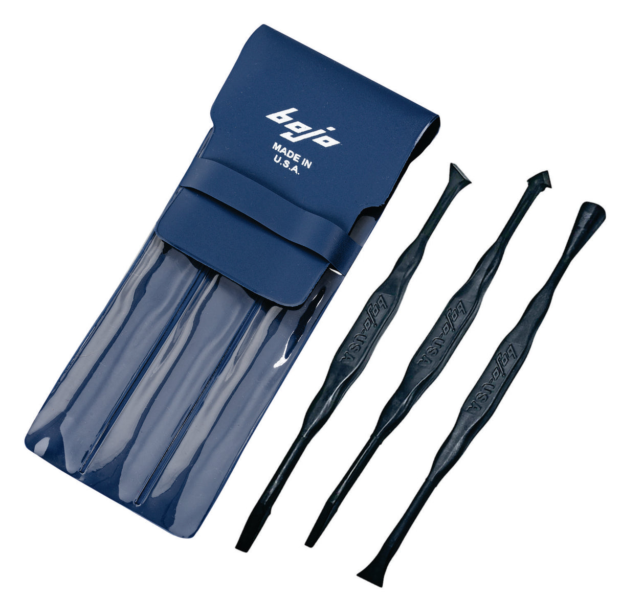 MST2-3KIT-XNGL: 3-Piece Micro Scraper Tool Kit in Pouch