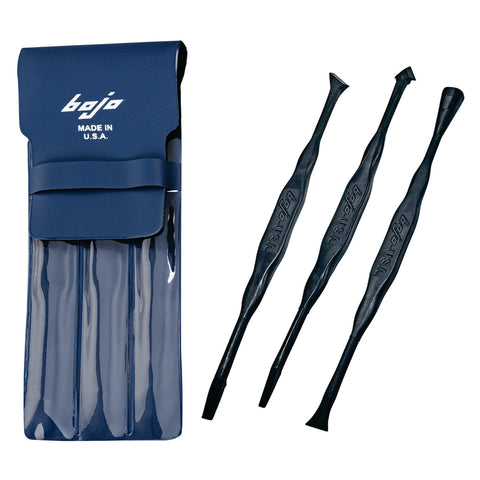 Image of MST2-3KIT-XNGL: 3-Piece Micro Scraper Tool Kit in Pouch