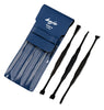 MST2-3KIT2-ESDNGL: ESD-Safe, 3-Piece Straight Tip Micro Scraper Kit in Pouch