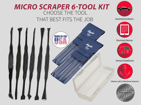 Image of MST2-6KIT-XNGL: Micro Scraper 6-Tool F1 Kit