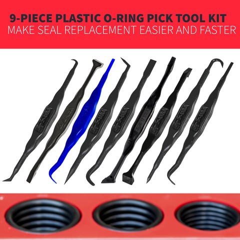 Image of ORT2-ORT9-ORING: 9-Piece ORT9 O-Ring Tool F1 Kit