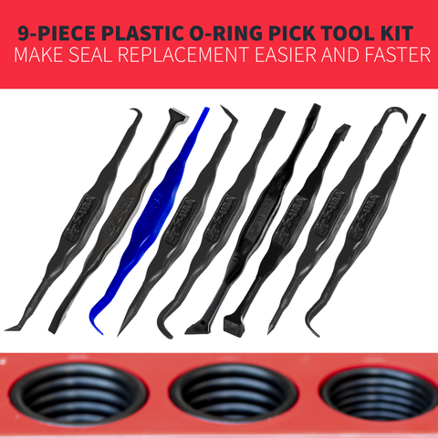 Image of ORT2-ORT9-ORING: 9-Piece ORT9 O-Ring Tool F1 Kit