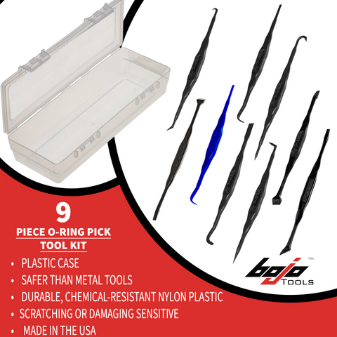 Image of ORT2-ORT9-ORING: 9-Piece ORT9 O-Ring Tool F1 Kit