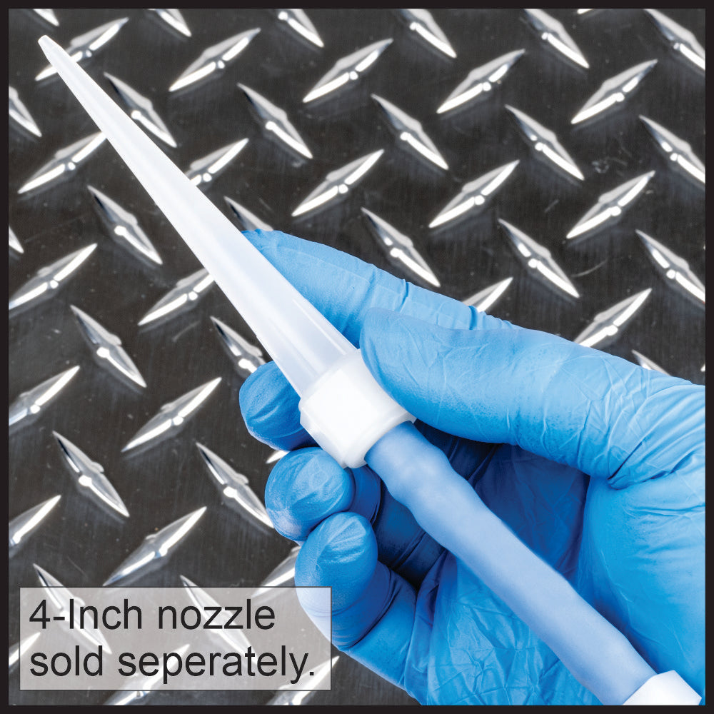 SAA-12-M25-F25-N: 12-Inch Sealant Nozzle Extension Hose